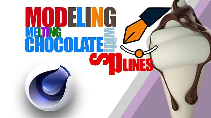 How to Model Ice Cream and Chocolate Without a Sim in C4D