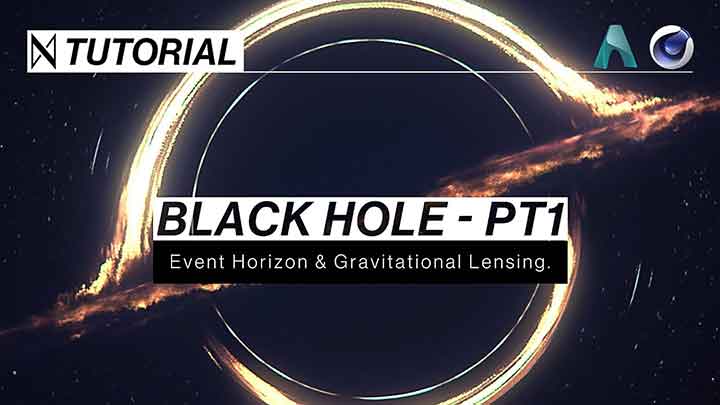 How to Create a Black Hole Effect in C4D using Arnold