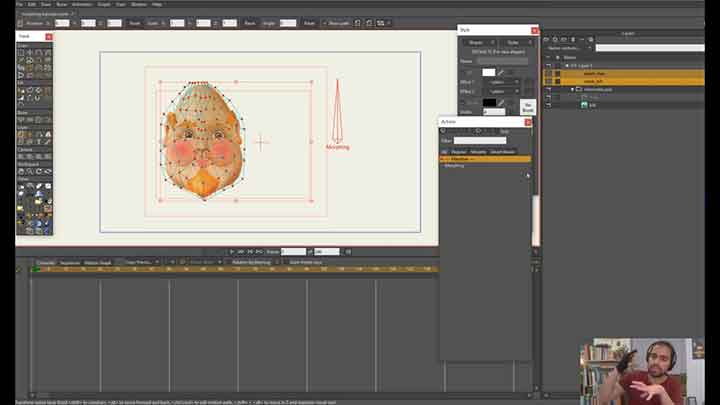 How to Morph Faces Using Moho