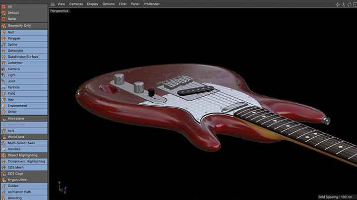 Quickly Toggle Viewport Filters in Cinema 4D S22