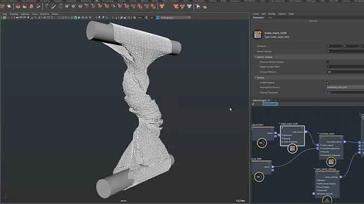 How to Create Twisting and Tearing With Bifrost MPM Solver