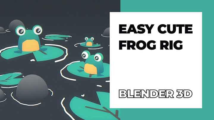Create a Super-Easy Stylized Low-Poly Frog and Rig in Blender - Lesterbanks