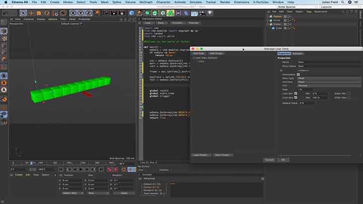 Creating a Find the Reject Effector for Cinema 4D