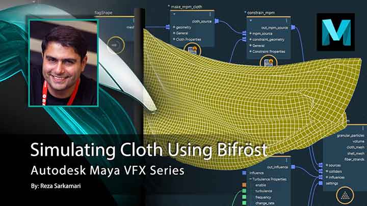 How to Simulate Cloth With Bifrost MPM