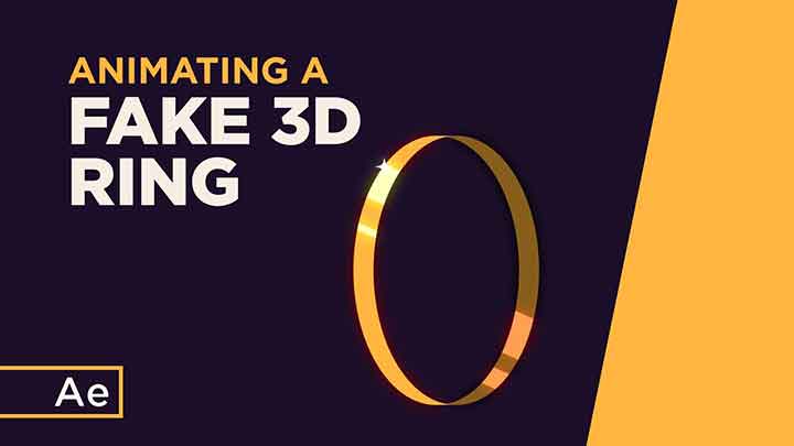 How to Work With Set Matte to Create a Fake 3D Ring in Ae