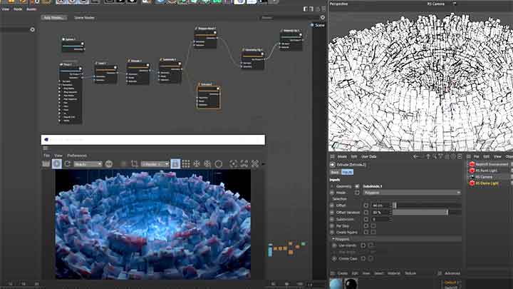 An R23 Scene Nodes Workflow for Beginners
