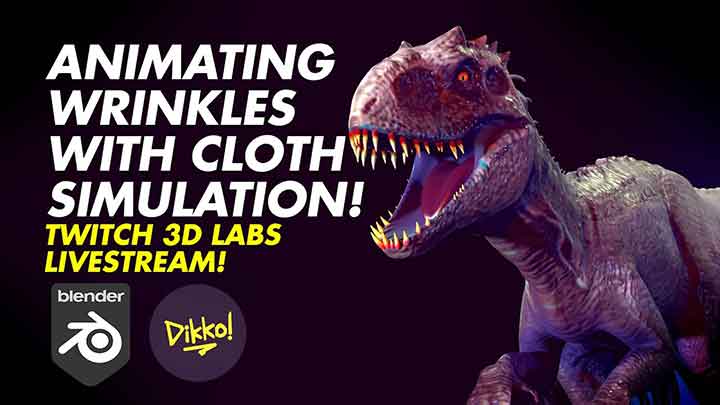How to Animate Wrinkles With Cloth in Blender