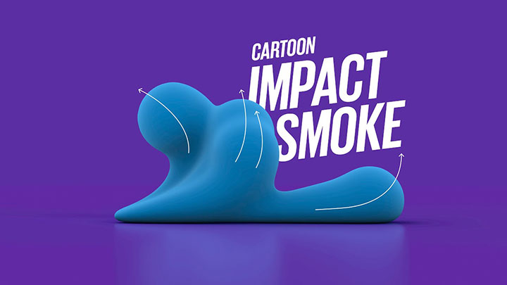 How to Create Stylized Impact Smoke in C4D