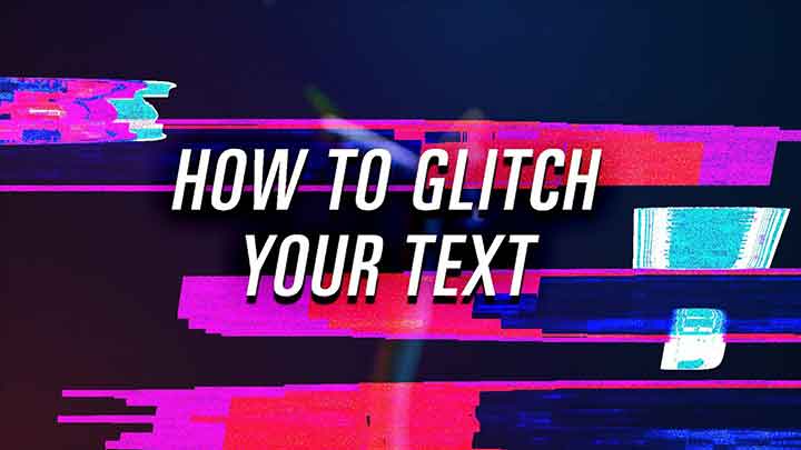 Create an Easy Ae Glitch With One Animation and One Effect - Lesterbanks