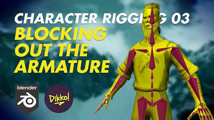 Working With Armatures for Blender Character Rigging