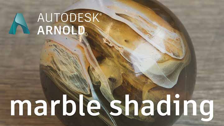 An Easy Way to Make a Realistic Marble With Arnold