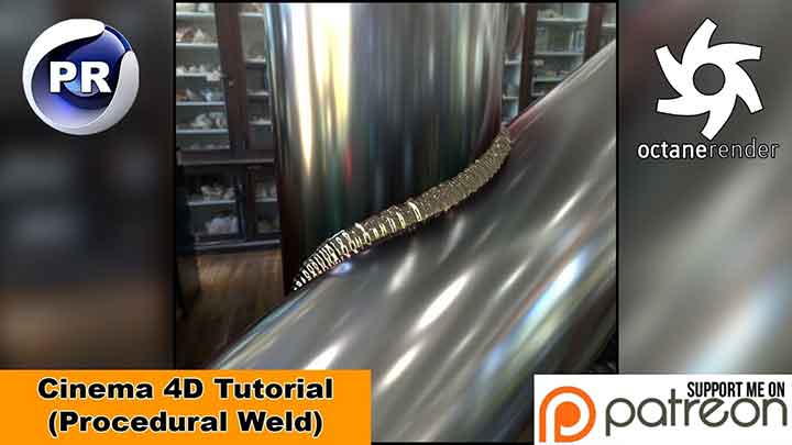 How to Create a Welding Seam Procedurally in C4D