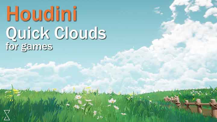 How to Quickly Make Clouds for Unreal Using Houdini