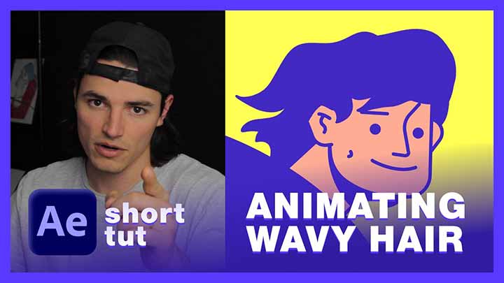 How to Animate Wavy Hair With Wave Warp