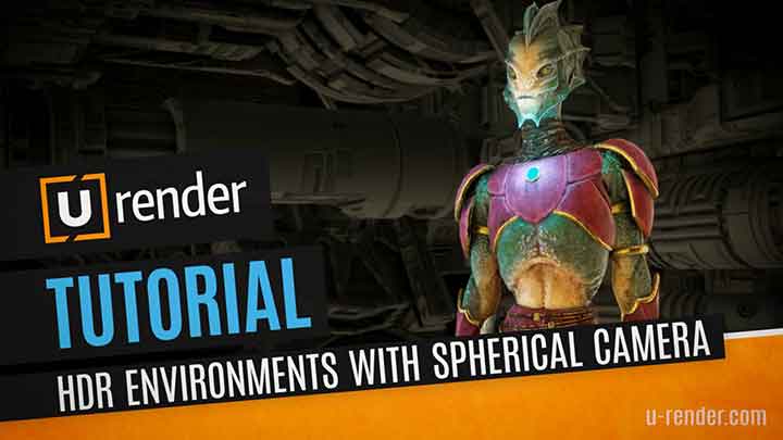 U-Render Spherical Camera