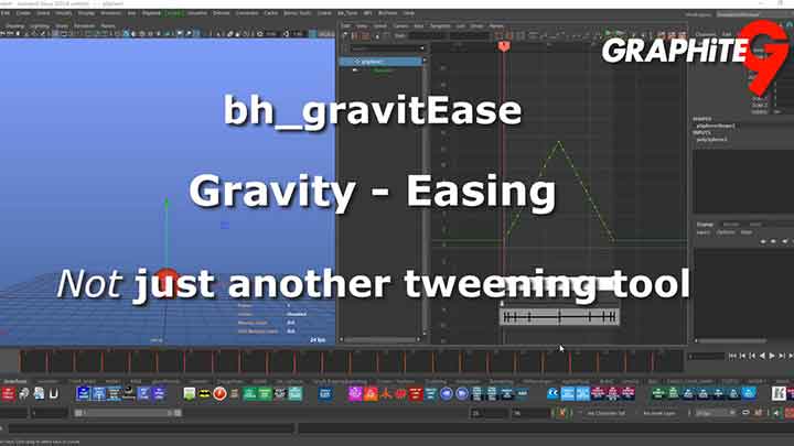 GravitEase For Maya is Not Just Another Tweening Tool