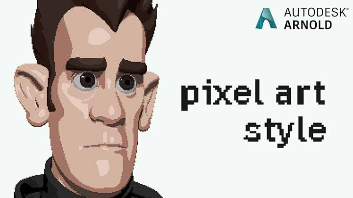 How to Get a Classic Pixel Art Look With Arnold