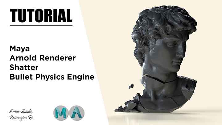Create a Quick and Simple Shatter in Maya