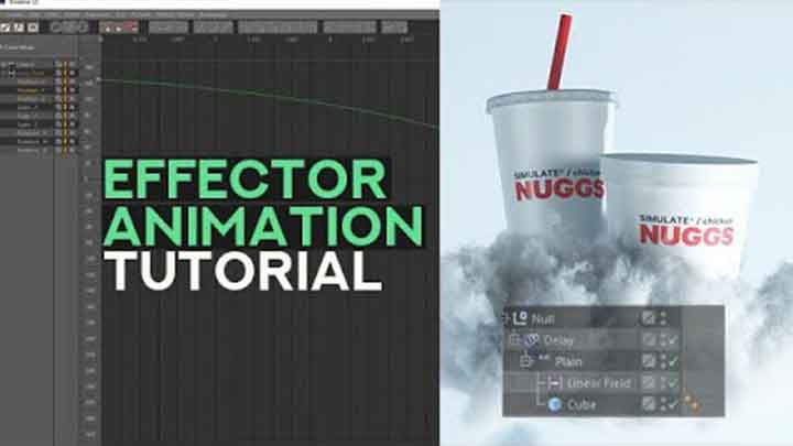 How to Get Smoother Animations in C4D by Using Effectors