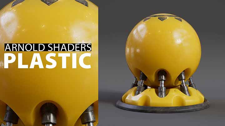 How to Create Realistic Plastic Shaders in Arnold for C4D