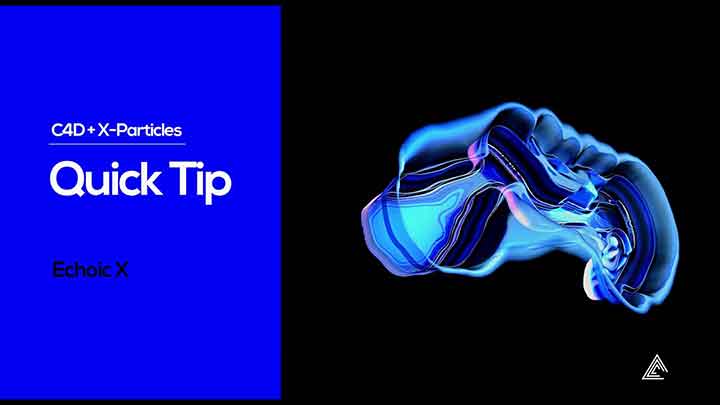 How to Use an X-Particles Simulation to Drive Vertex Maps in C4D