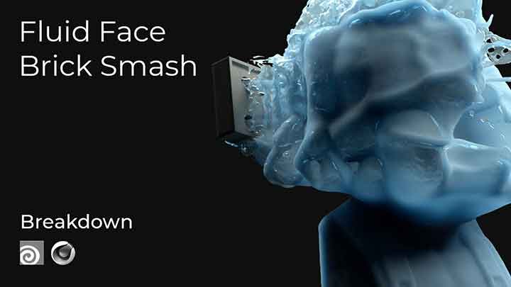 Break a Statue With a Brick and a Fluid Sim in Houdini