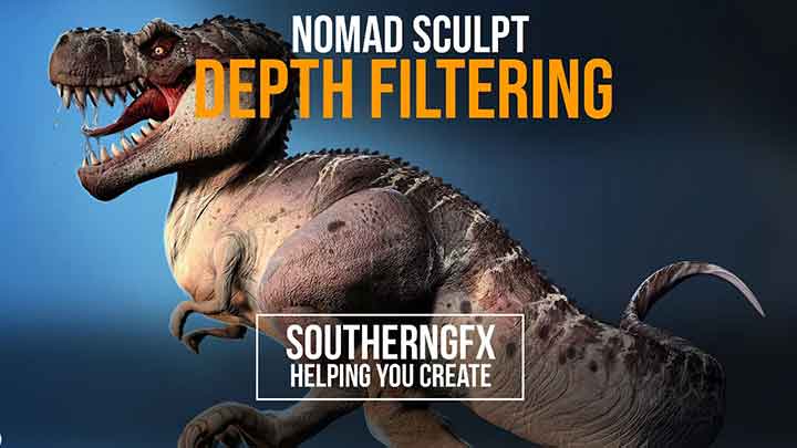 Check Out the New Depth Filtering in Nomad Sculpt