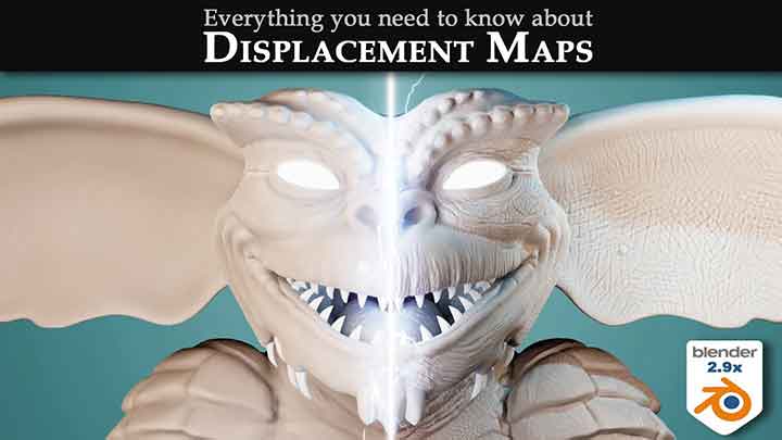 Everything you need to know about displacement maps in Blender
