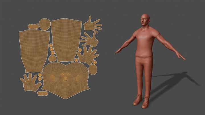 How to Pack Multiple Objects in One UV Space in C4D