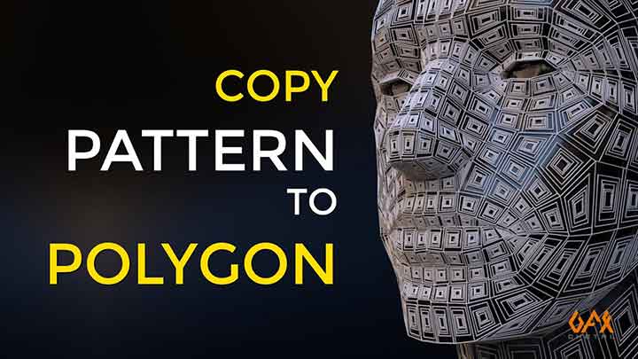 How to Copy a Pattern Onto Polygons With Houdini
