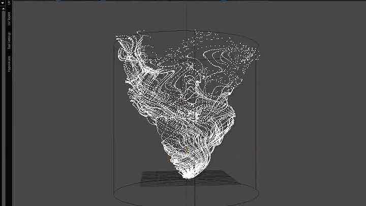 How to Create Details in Particle Effects With a Volume Axis Field