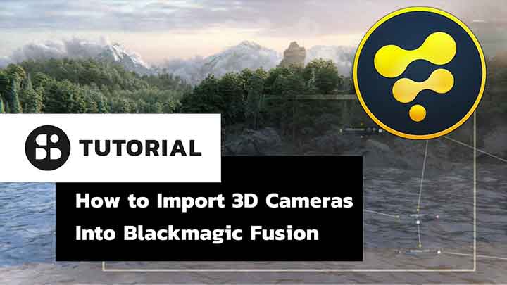 How to Import a 3D Camera Into Blackmagic Fusion