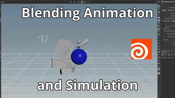 How to Mix Bullet Dynamics and Keyframes in Houdini