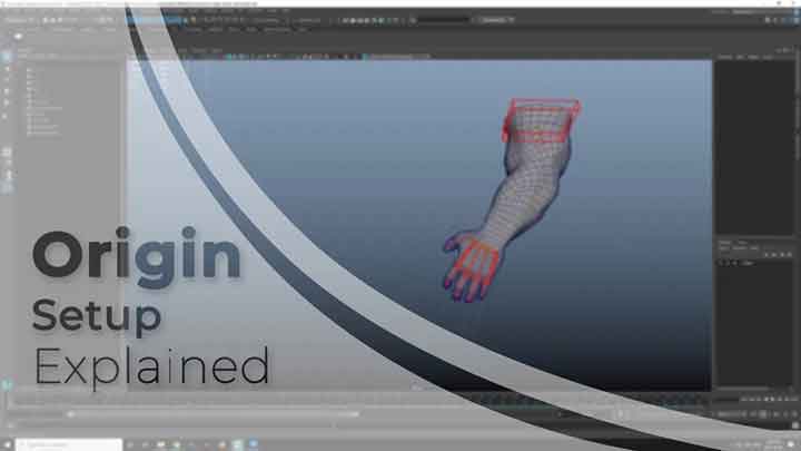 Creating an Origin Rig System With Offset Parent Matrix and Falloffs in Maya