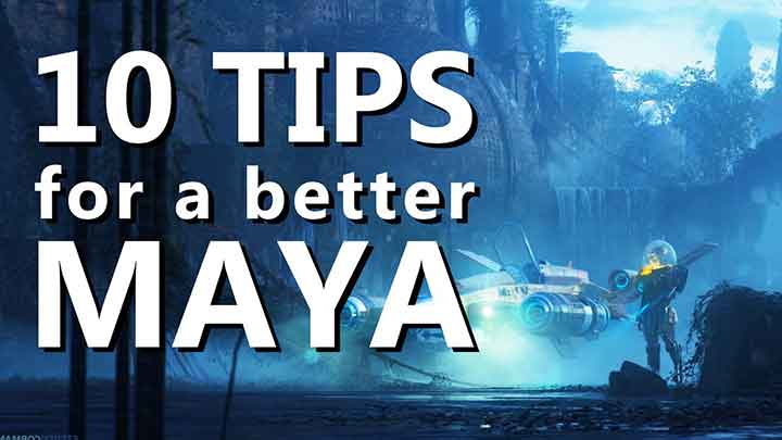 Check out Arvid's Top 10 Maya Setup Tips