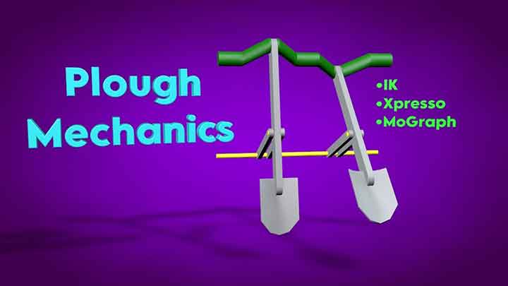 How to Combine Xpresso and IK for Mechanical Animation
