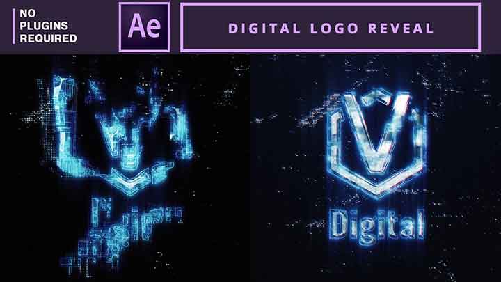 How to Create a Digital Glitch Reveal in After Effects