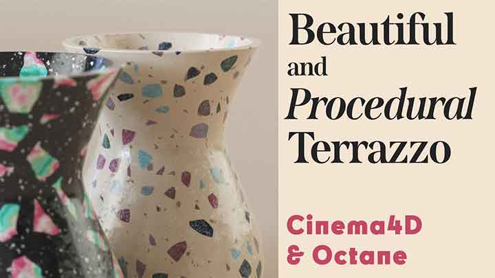 How to Create a Procedural Terrazzo Material for Octane in C4D