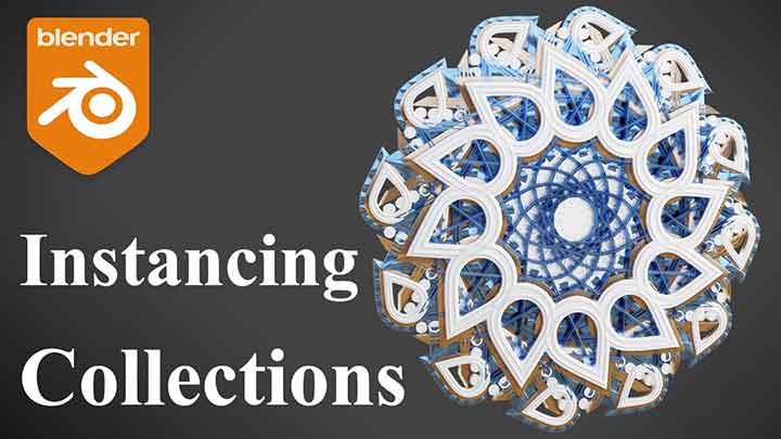 Instancing Collections in Blender to Create Unique Designs