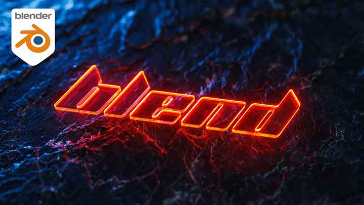 UV and Camera Tricks for Creating Cinematic Text in Blender
