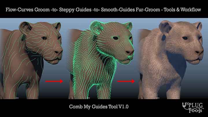 UnPLUG Tools Launches Comb My Guides Toolkit for Maya