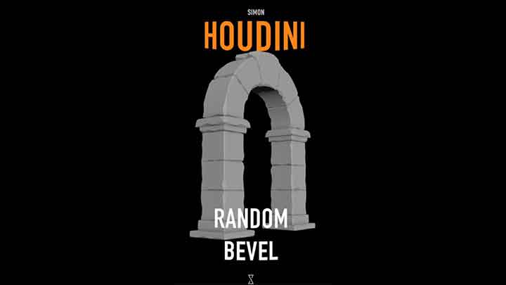 Automatically Create Stylized Bevels on Objects With Houdini