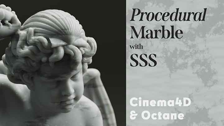 How to Make Procedural Marble With Octane in C4D