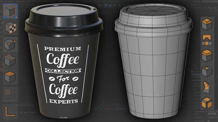 Make a Paper Coffee Cup With Cinema 4D