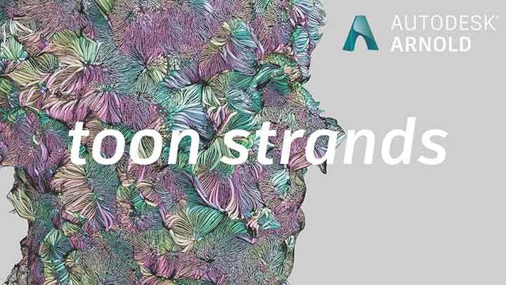 How to Render Bifrost Strands With the Arnold Toon Shader