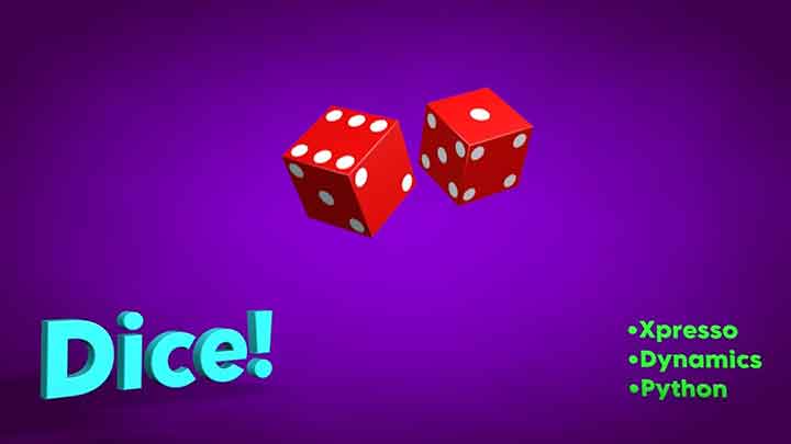 How to Roll the Dice in C4D With Xpresso, Python, and Dynamics