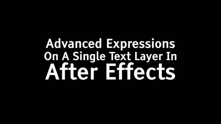 How to Use Expressions to Create a Single Multiline Text Layer in After Effects