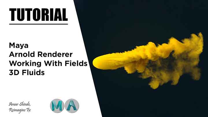 Working With Fields and 3D Fluids in Maya