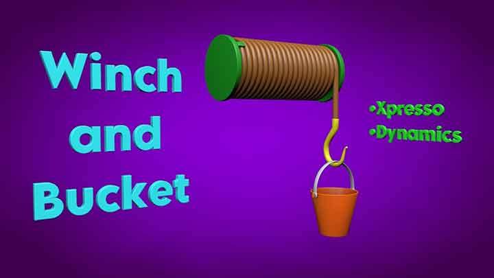 How to Simulate a Winch and Bucket Setup in Cinema 4D