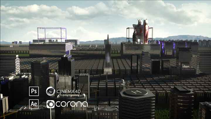 Creating a sky Replacement for 3D Renders in After Effects